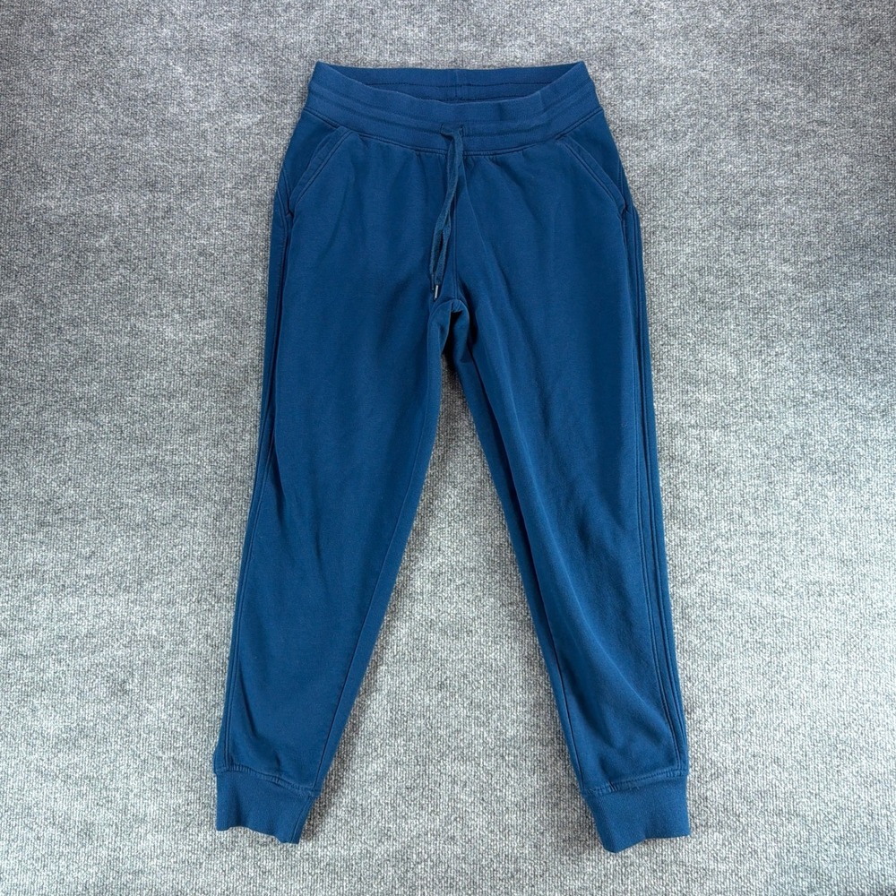 Tek Gear Ultrasoft Fleece Joggers Mens Medium Teal Blue Sweatpants Athletic Cuff
